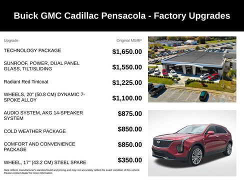 Used 2025 Cadillac XT4 Premium Luxury w/ Technology Package AWD/4WD image 4