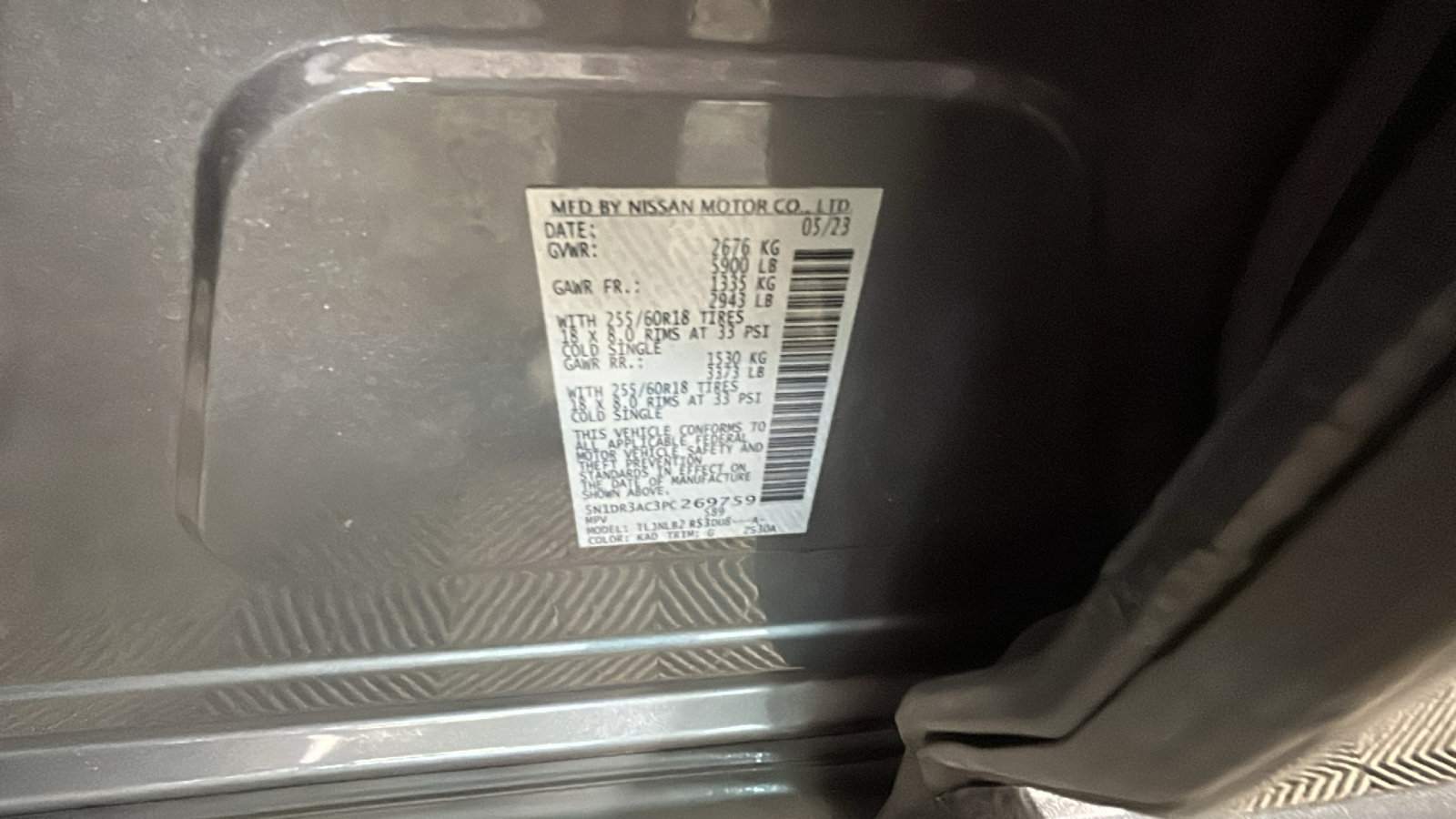 Used 2023 Nissan Pathfinder S AWD/4WD image 12