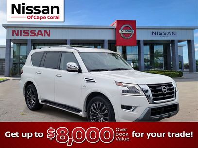 Used 2022 Nissan Armada Platinum w/ Captain's Chairs Package
