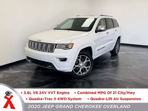 Used 2020 Jeep Grand Cherokee Overland AWD/4WD image 1