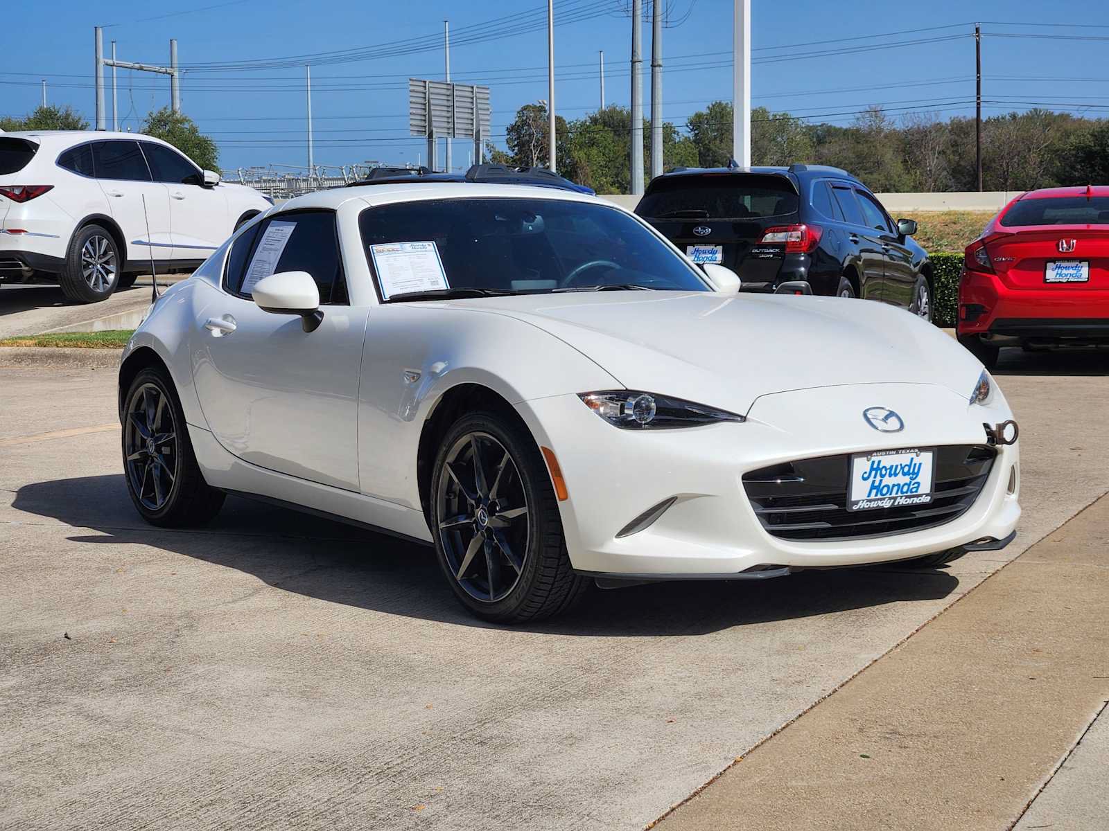 Used 2019 MAZDA MX-5 Miata RF Grand Touring RWD image 3