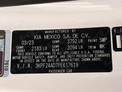 Used 2023 Kia Forte LXS FWD image 35