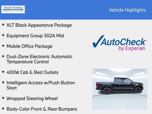 New 2025 Ford F150 XLT w/ Equipment Group 302A MID image 9