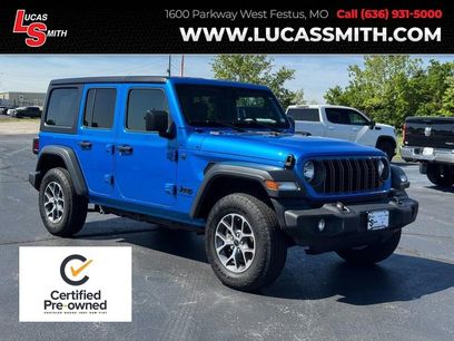 Certified 2024 Jeep Wrangler Unlimited Sport