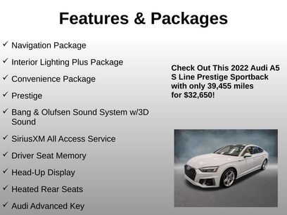Used 2022 Audi A5 2.0T Prestige