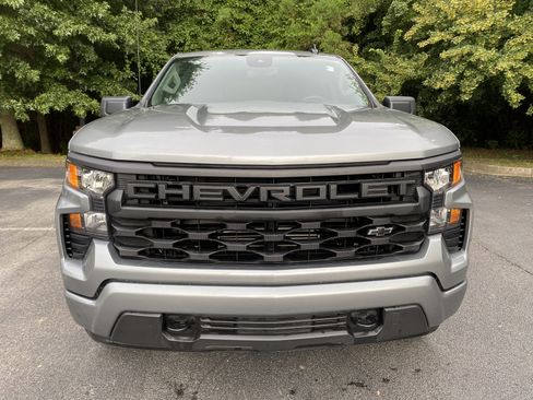 Used 2025 Chevrolet Silverado 1500 Custom w/ Turbomax Blackout Package AWD/4WD image 3