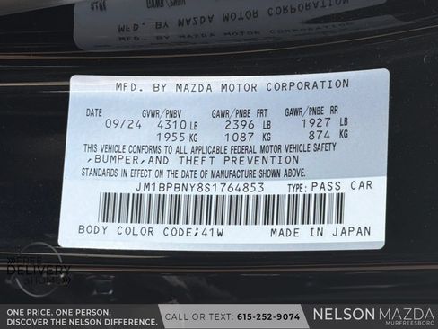 Certified 2025 MAZDA MAZDA3 Hatchback w/Premium Plus Pkg AWD/4WD image 30