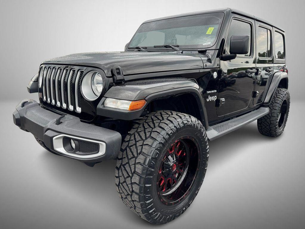 Used 2020 Jeep Wrangler Unlimited Sahara AWD/4WD image 2