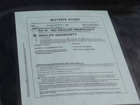 Used 2021 Ford Transit Connect XL FWD image 50