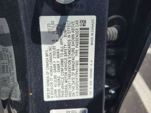 Certified 2023 Honda Civic EX image 42