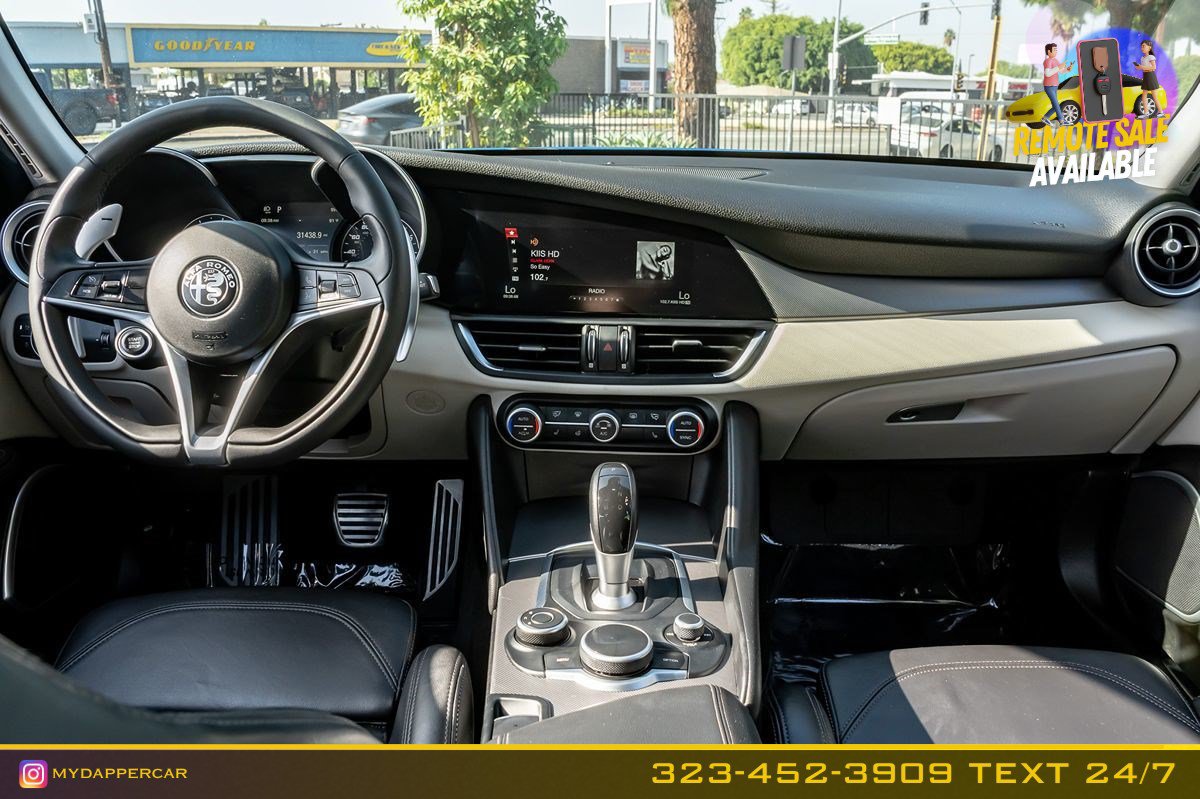 Used 2019 Alfa Romeo Giulia Ti Sport w/ Quick Order Package 22U Sport RWD image 21