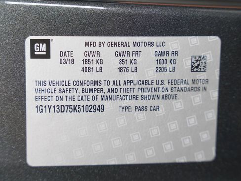 Used 2019 Chevrolet Corvette Grand Sport RWD image 51