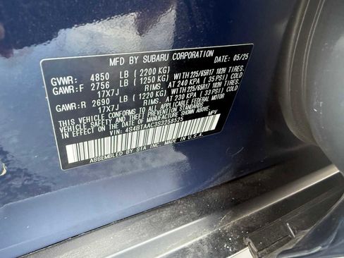 Certified 2025 Subaru Outback w/ Popular Package #1A image 13