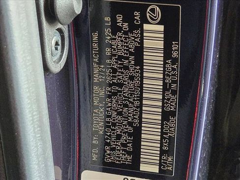 Used 2025 Lexus ES 350 w/ Premium Package FWD image 25