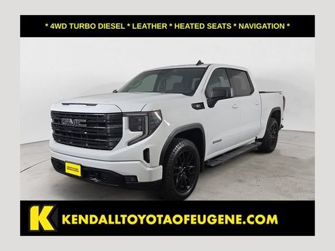 Used 2024 GMC Sierra 1500 Elevation w/ LPO, Elevation Black Package AWD/4WD image 1