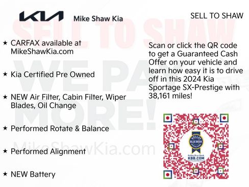 Certified 2024 Kia Sportage SX FWD image 13
