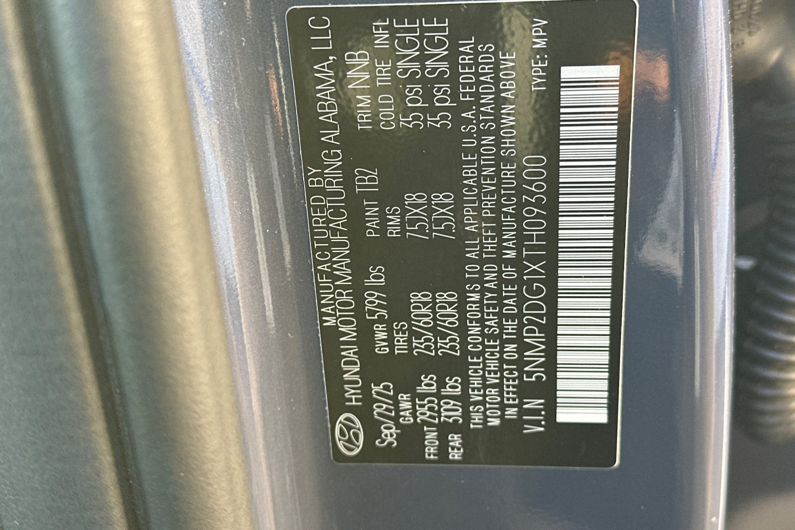 Certified 2026 Hyundai Santa Fe SEL AWD/4WD image 31