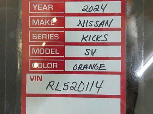 Used 2024 Nissan Kicks SV FWD image 26