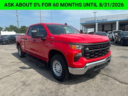 New 2026 Chevrolet Silverado 1500 W/T w/ WT Value Package AWD/4WD image 1