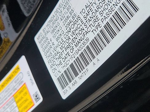 Certified 2025 Honda Accord LX image 13