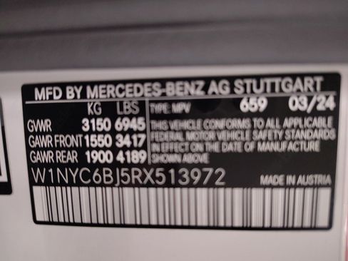 Certified 2024 Mercedes-Benz G 550 image 19