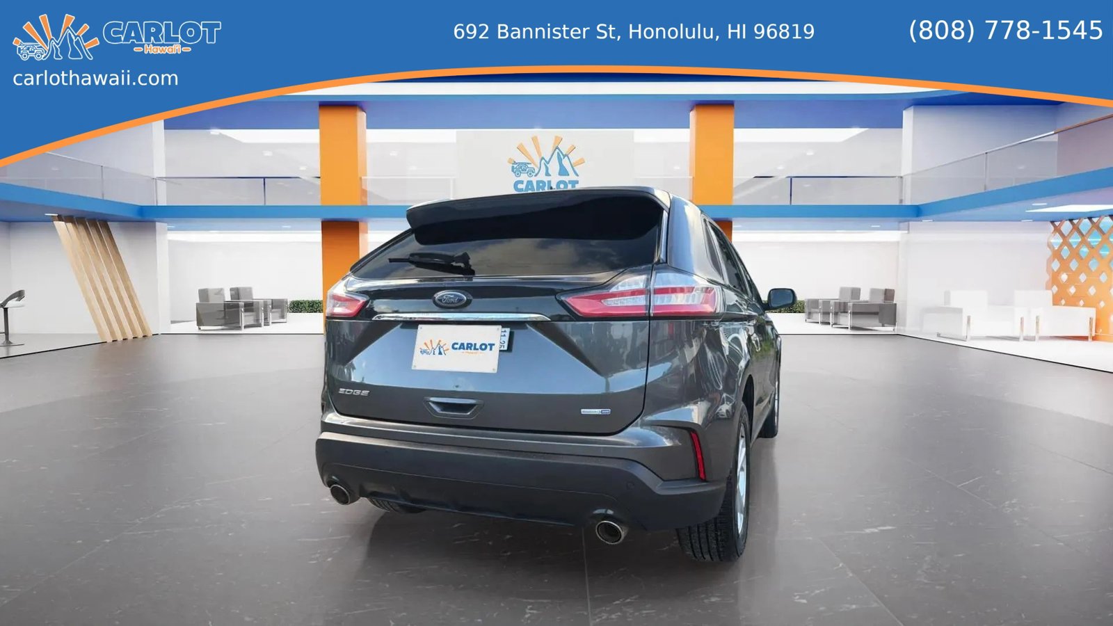 Used 2021 Ford Edge Titanium w/ Cargo Accessory Package FWD image 10
