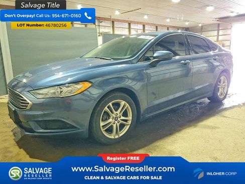 Used 2018 Ford Fusion SE FWD image 1