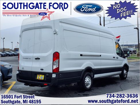Used 2025 Ford Transit 350 148 High Roof Extended AWD w/ Upfitter Package image 2