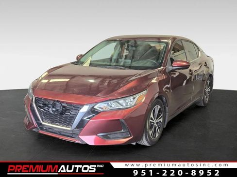 Used 2021 Nissan Sentra SV FWD image 1