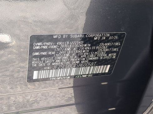 Certified 2025 Subaru Forester Premium image 34