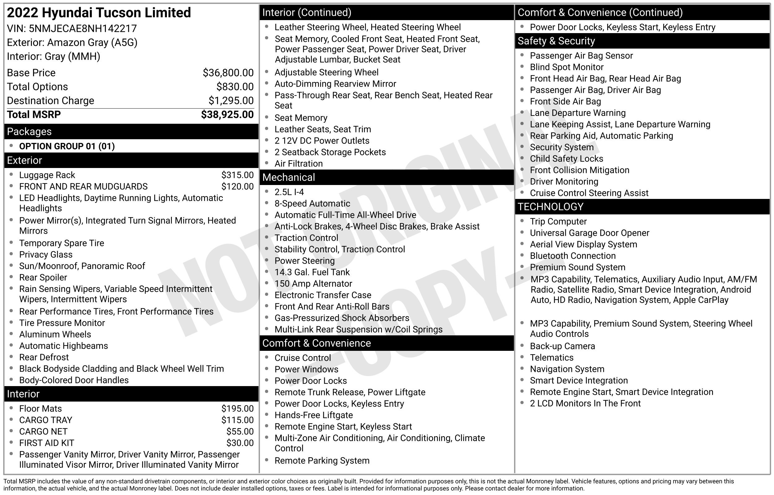 Certified 2022 Hyundai Tucson Limited AWD/4WD image 2