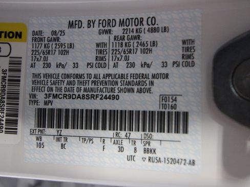 New 2025 Ford Bronco Sport Badlands w/ Badlands Tech Package image 42