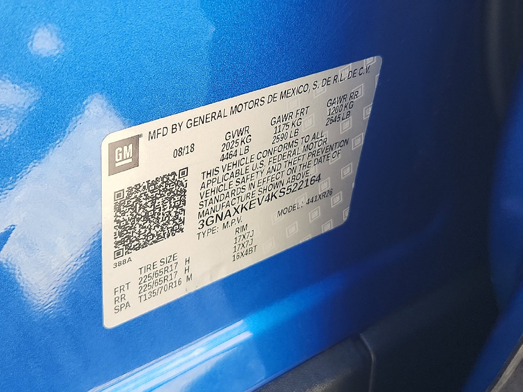 Used 2019 Chevrolet Equinox LT FWD image 20