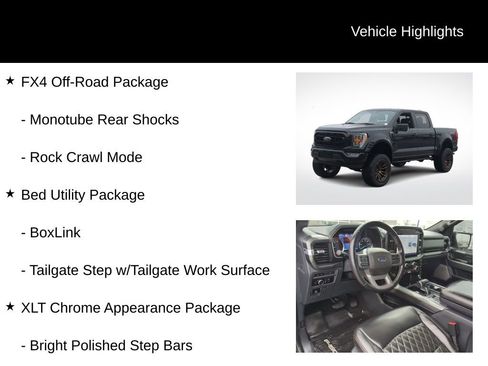 Used 2022 Ford F150 XLT w/ Equipment Group 302A High image 21