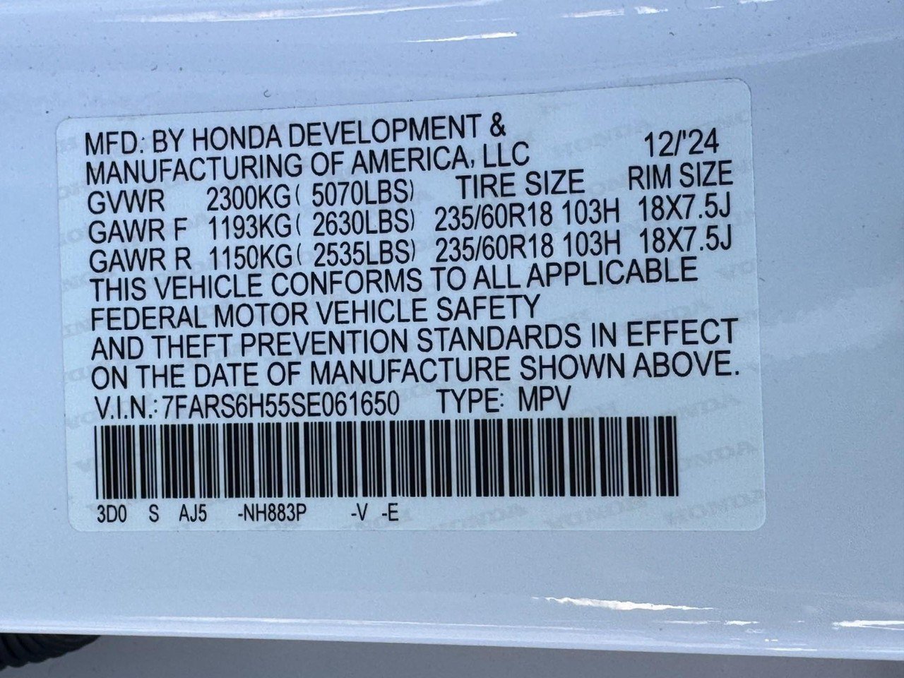 Certified 2025 Honda CR-V Sport image 25
