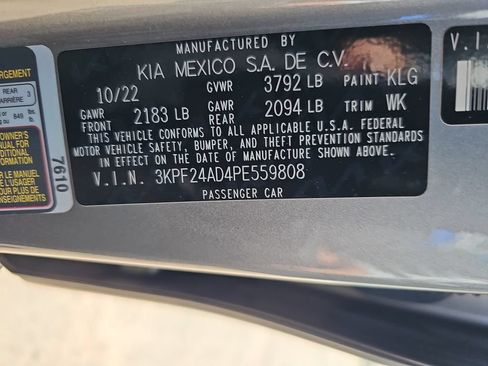 Used 2023 Kia Forte LXS w/ LXS Technology Package FWD image 41