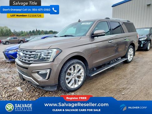 Used 2018 Ford Expedition Max Limited w/ Equipment Group 302A AWD/4WD image 1