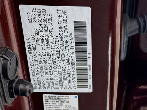 Used 2022 Honda Pilot Special Edition image 31