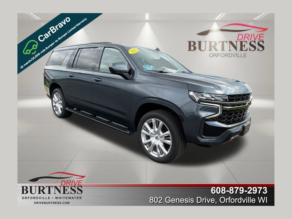Certified 2021 Chevrolet Suburban Z71 w/ Rear Media and Nav Package AWD/4WD 360° Tour