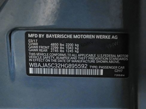 Used 2017 BMW 530i image 55