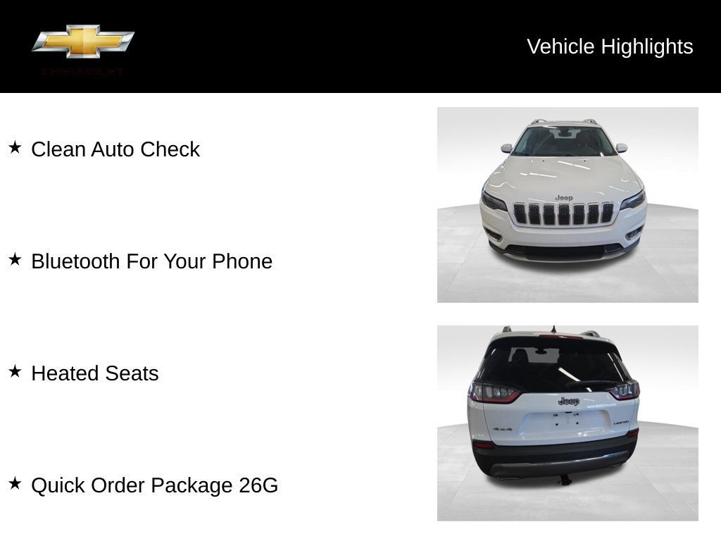 Used 2019 Jeep Cherokee Limited AWD/4WD image 9