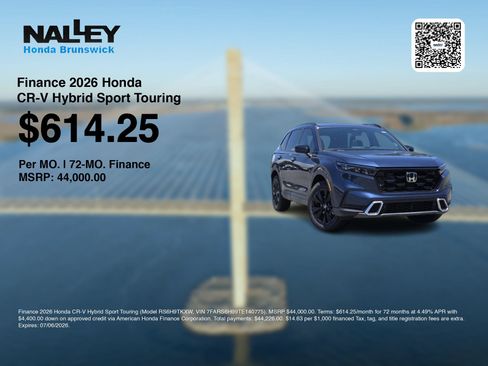 New 2026 Honda CR-V Sport Touring image 7
