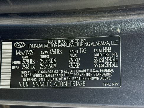 Used 2022 Hyundai Tucson SEL w/ Convenience Package AWD/4WD image 12