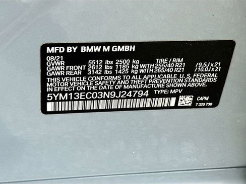 Used 2022 BMW X3 M w/ Competition Package AWD/4WD image 32