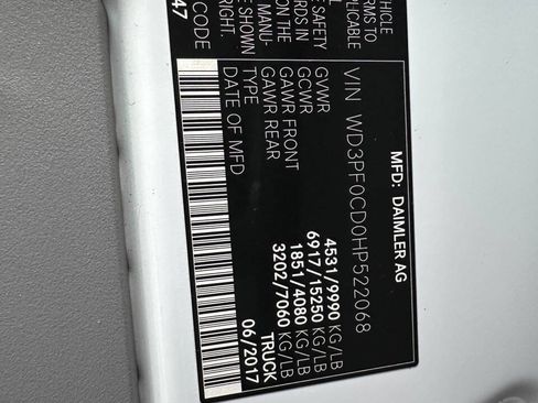 Used 2017 Mercedes-Benz Sprinter 3500 image 13