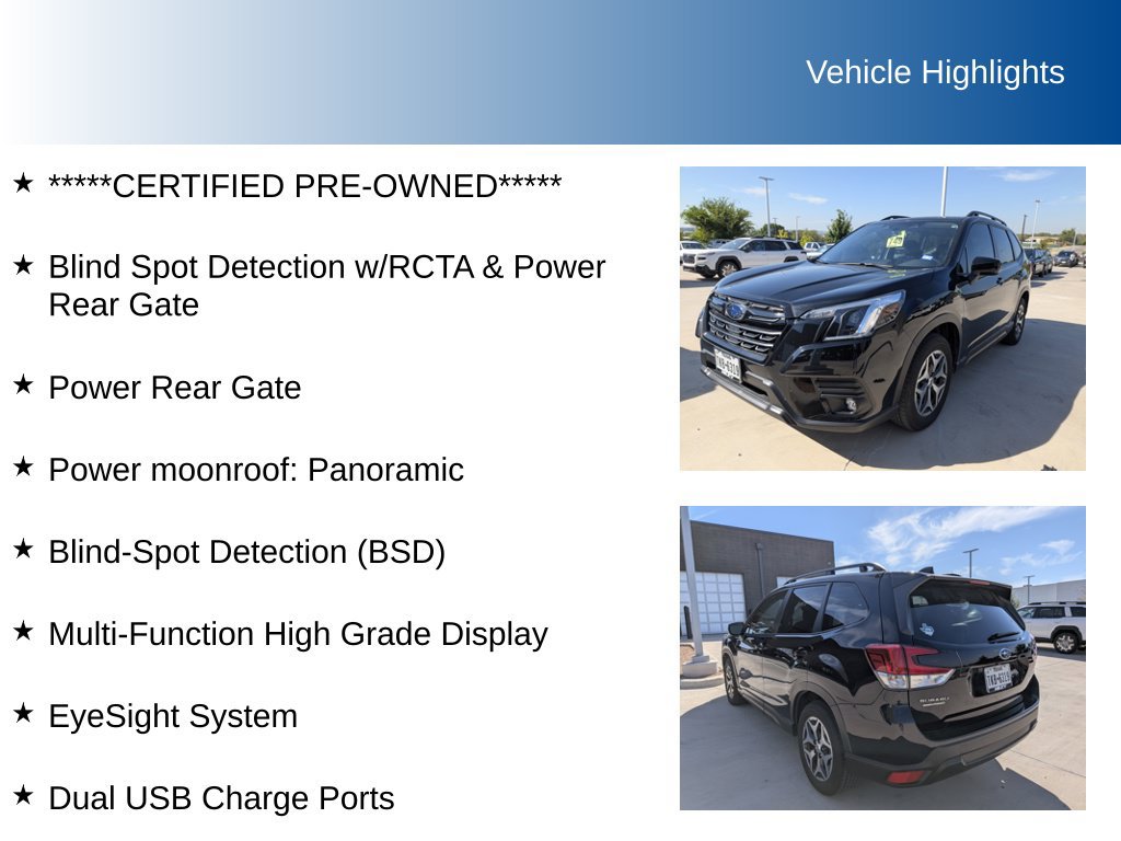 Used 2024 Subaru Forester Premium AWD/4WD image 5
