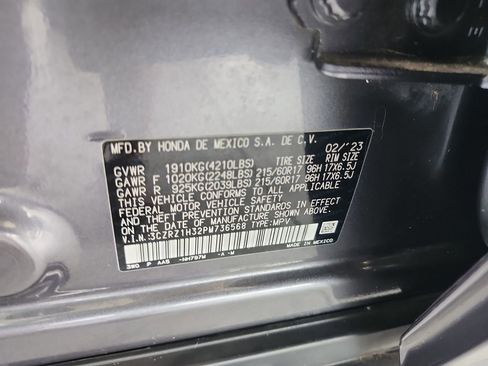 Certified 2023 Honda HR-V LX image 30