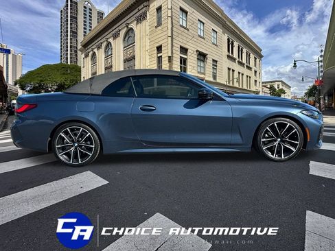 Used 2022 BMW 430i Convertible w/ M Sport Package RWD image 9