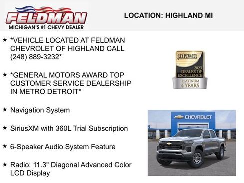 New 2026 Chevrolet Colorado LT image 3