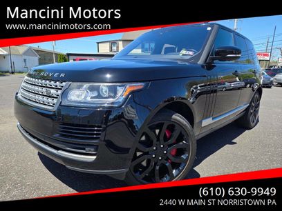 Used 2017 Land Rover Range Rover HSE